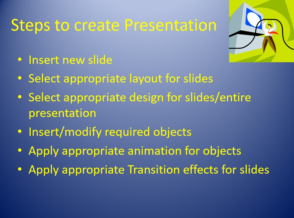 what is presentation exercise