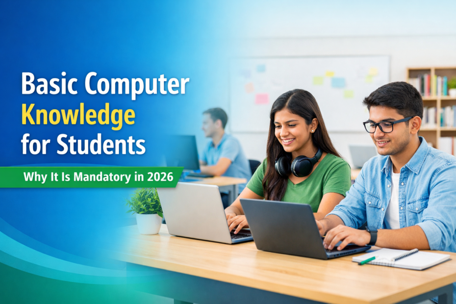 Basic computer knowledge for students – why it is mandatory in 2026